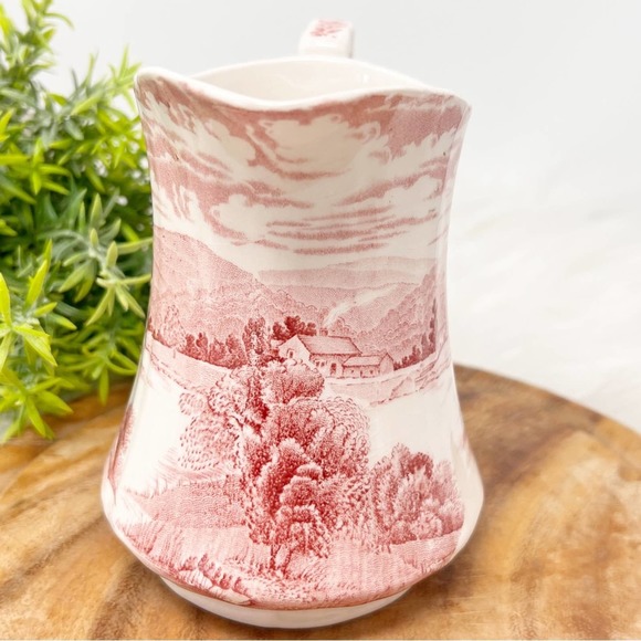 Tintern Alfred Meakin Red Small Pitcher/Creamer 5.5 - Picture 4 of 6